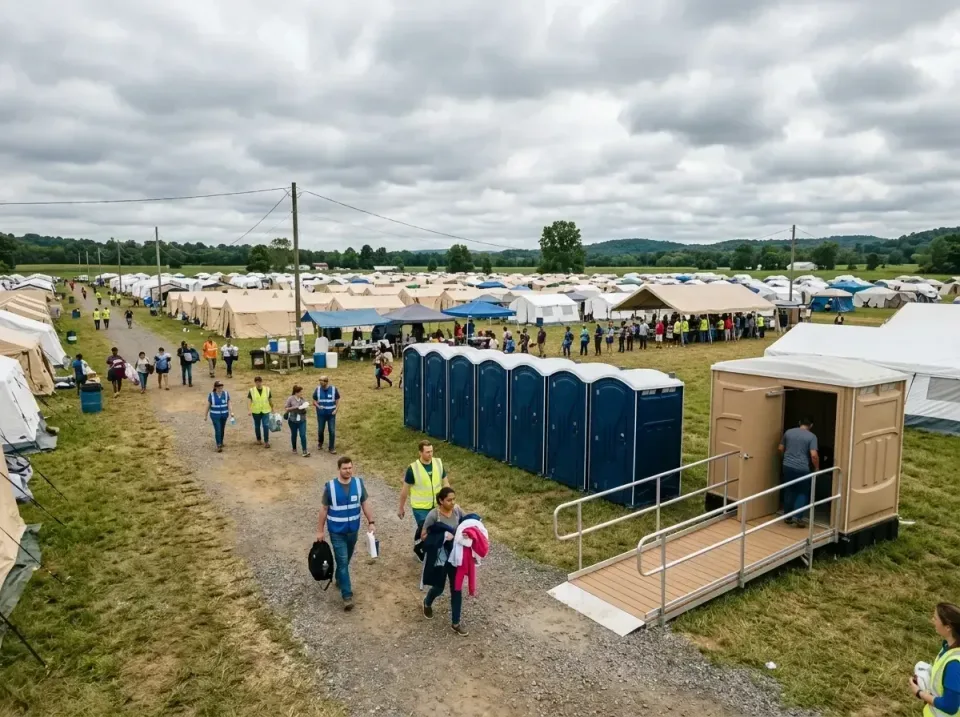 disaster-relief-camp-restrooms-010 — frequently asked questions, Dumpster & Portable Bathrooms Rental in Columbus, MN